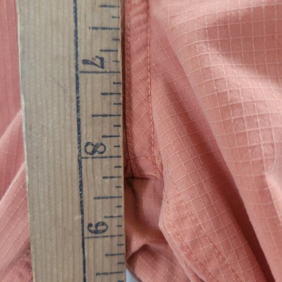 North Face Pants‎ Womens 6 Orange Ripstop Cargo Capri Hiking Trail Cropped - Picture 4 of 10